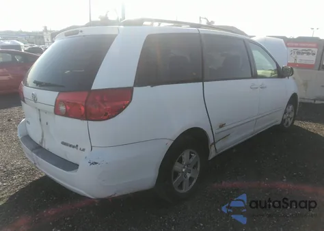 2007 Toyota Sienna Le из США, поврежденный, VIN 5TDZK23C47S085340